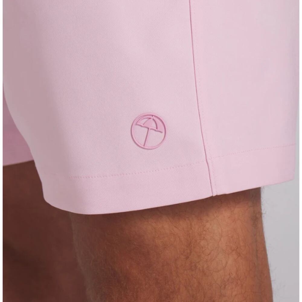 PUMA X AP Men's Pale Pink Pleated 7" Golf Shorts Size 36 - Picture 3 of 9